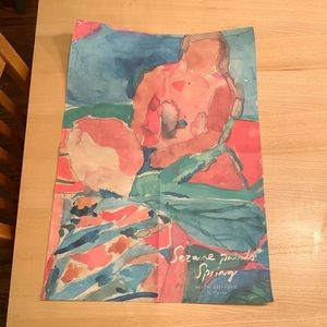 Sezane paints spring print